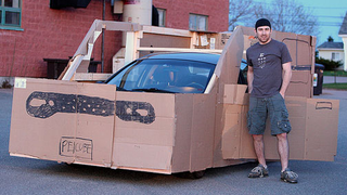 Canadian Cardboard Cube As Functional As Real Nissan
